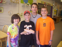 Milo, Quinn, Matthew, and Eric