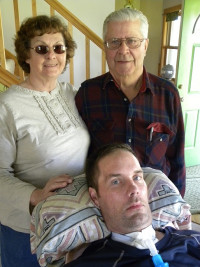 Curt and his Parents', Pat and Paul