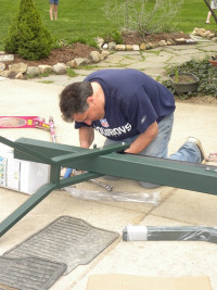 Some of the Pope Family over for a visit!