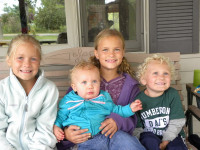 Sadye, Stella, Brantae and Charlie